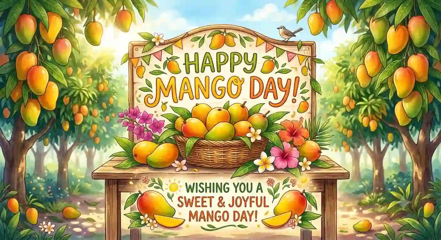Mango Day Wishes