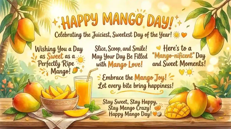 Mango Day Wishes