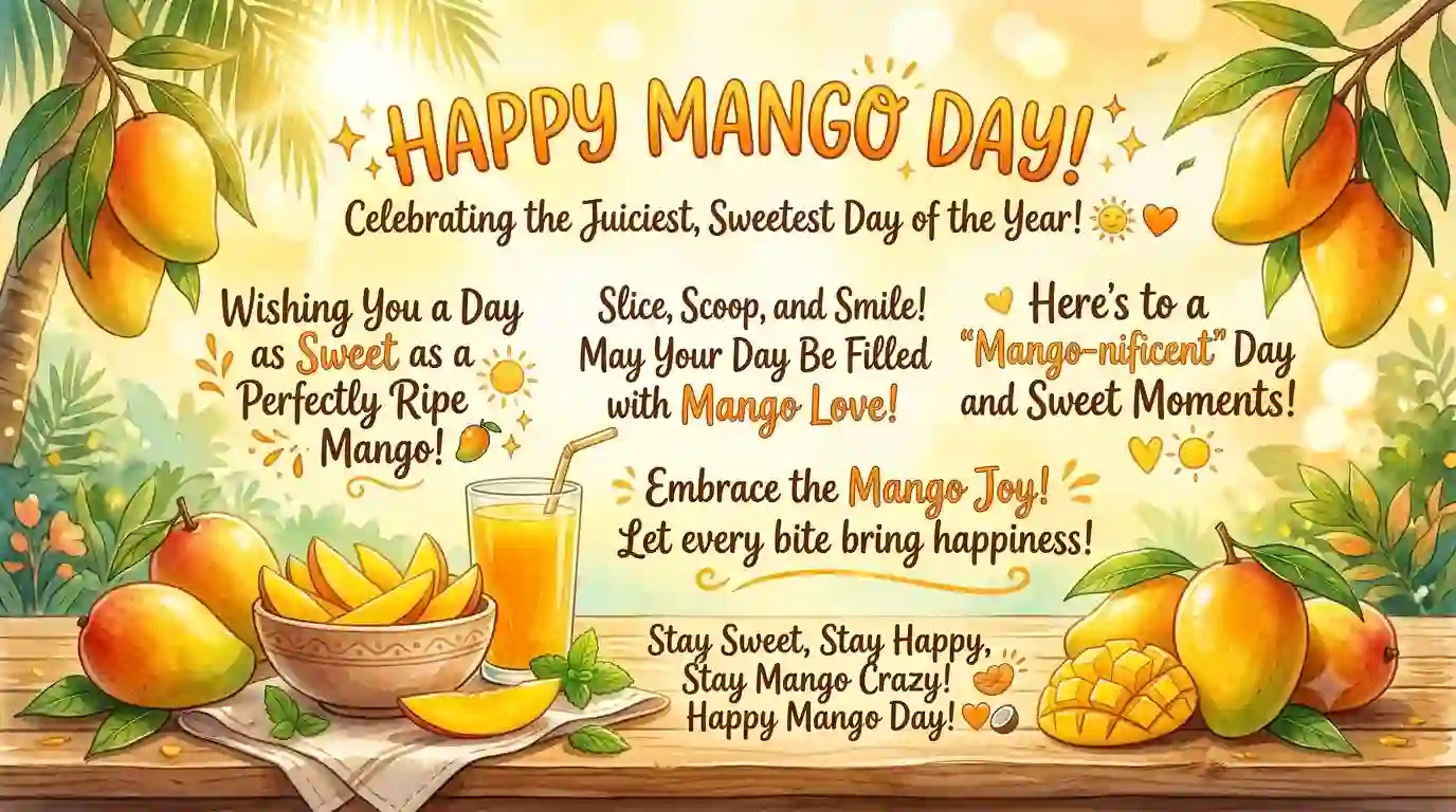 Mango Day Wishes
