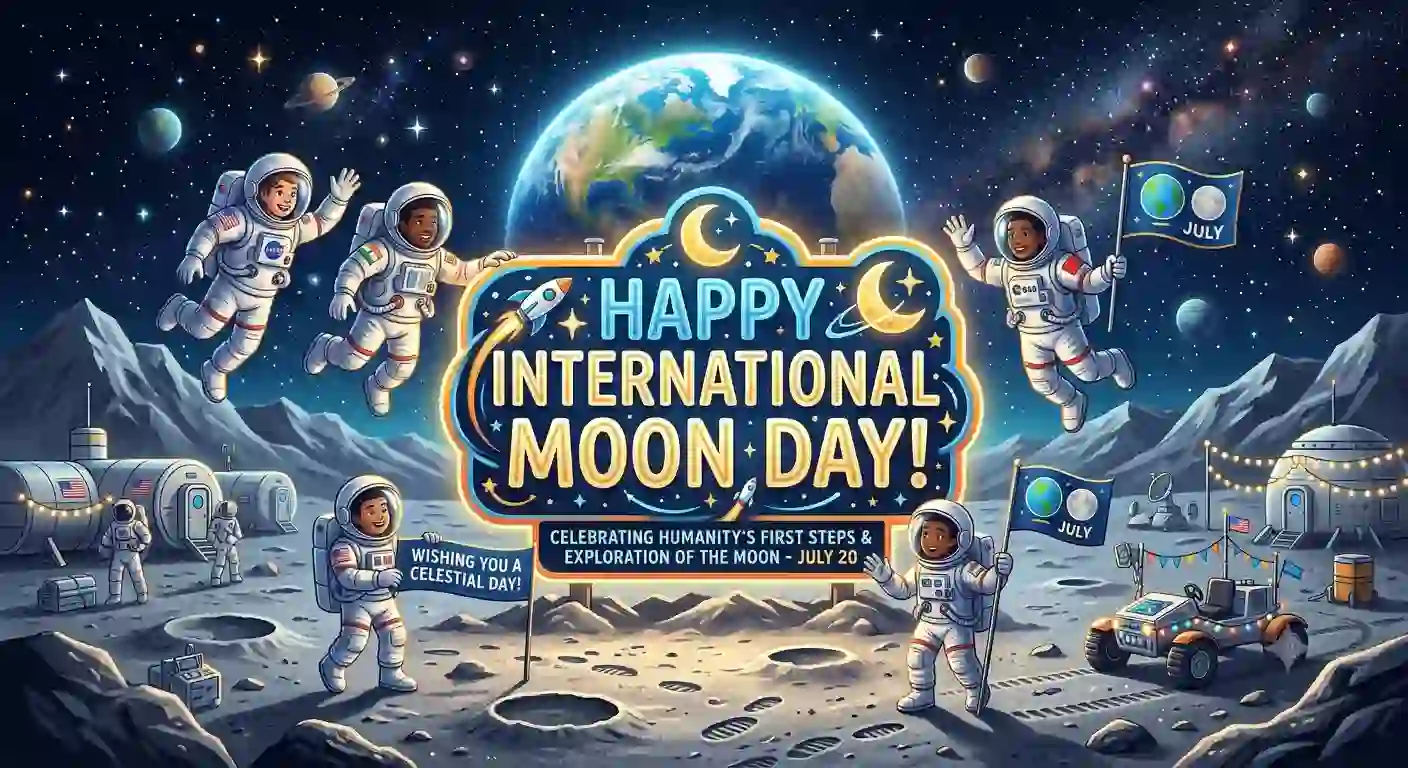 Moon Day Wishes