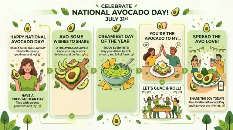 National Avocado Day Wishes