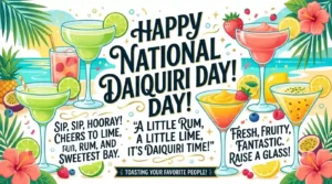 National Daiquiri Day Wishes