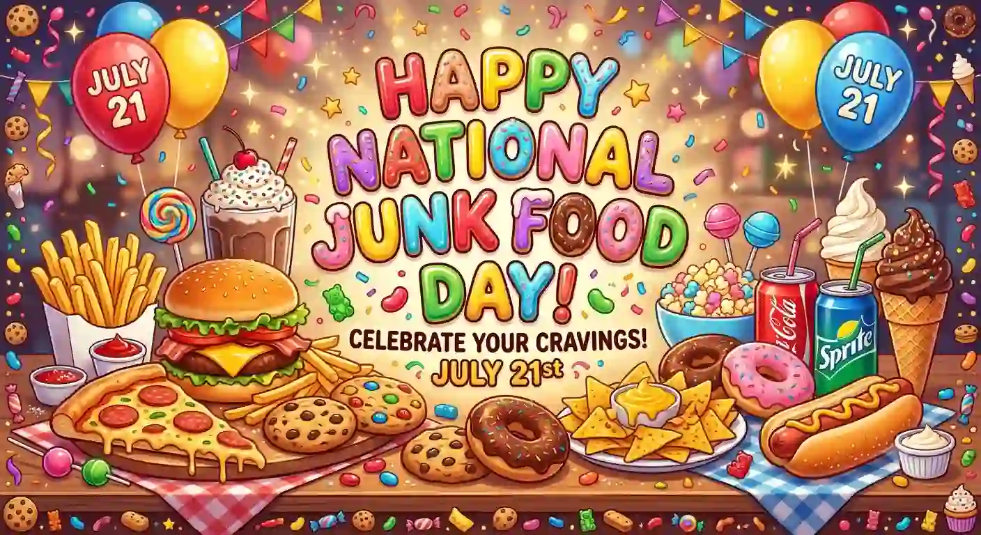 National Junk Food Day Wishes