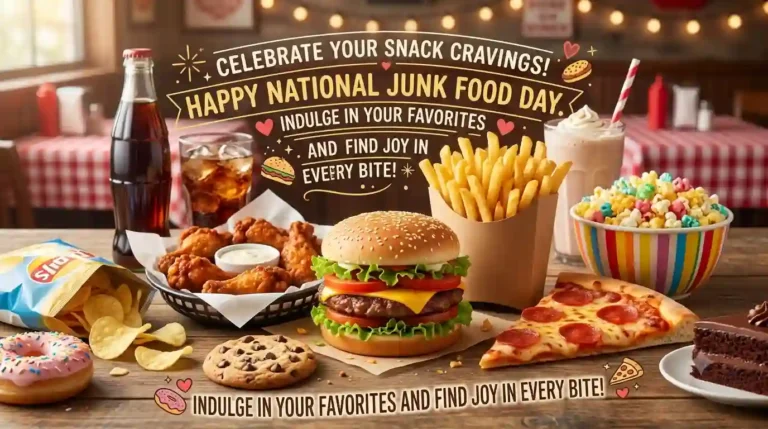 National Junk Food Day Wishes