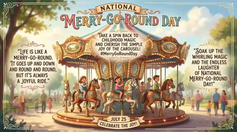 National Merry-Go-Round Day Wishes