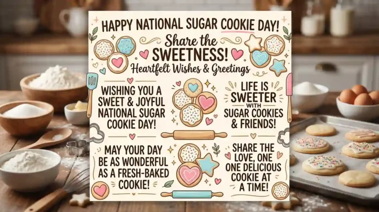 National Sugar Cookie Day Wishes