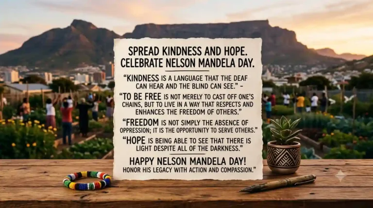 Nelson Mandela Day Wishes