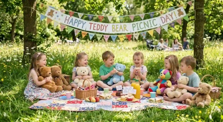 Teddy Bear Picnic Day Wishes