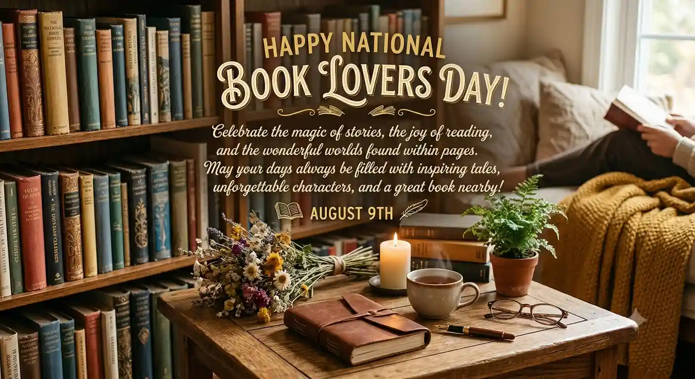 National Book Lovers Day Wishes