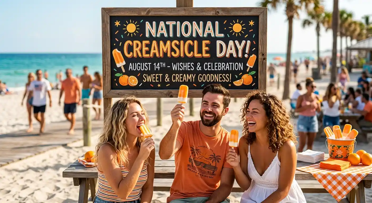 National Creamsicle Day Wishes
