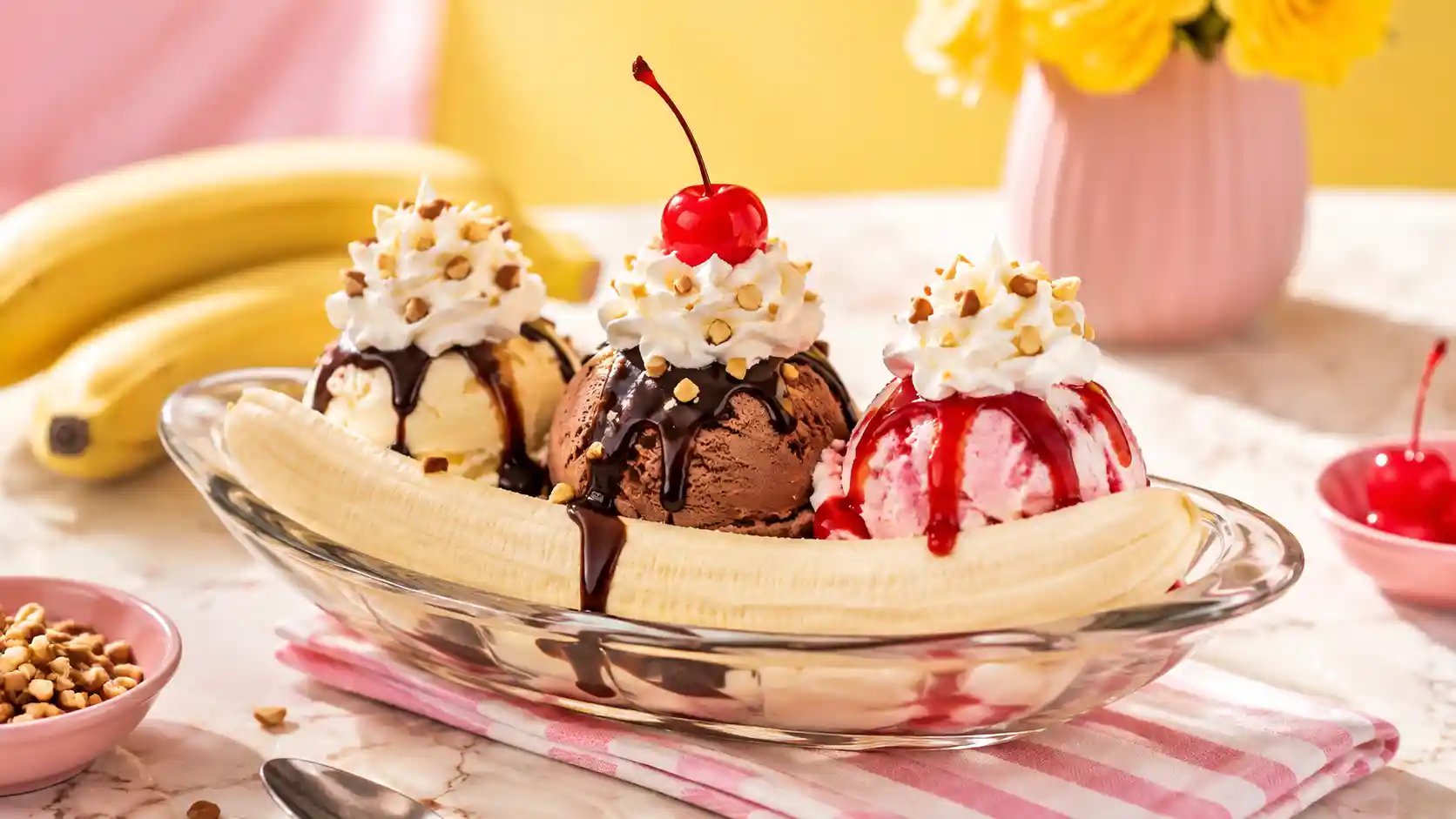 National Banana Split Day Wishes