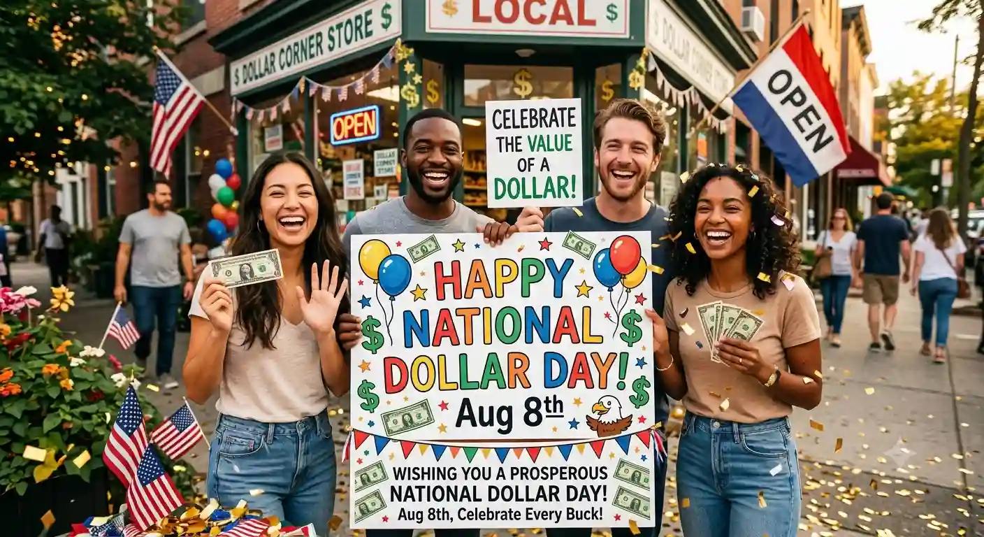 National Dollar Day Wishes