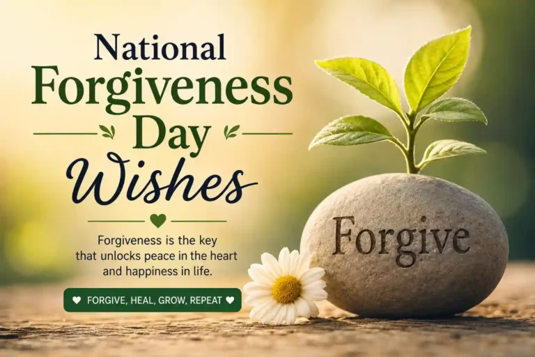 National Forgiveness Day Wishes