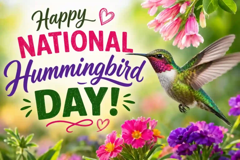 National Hummingbird Day Wishes