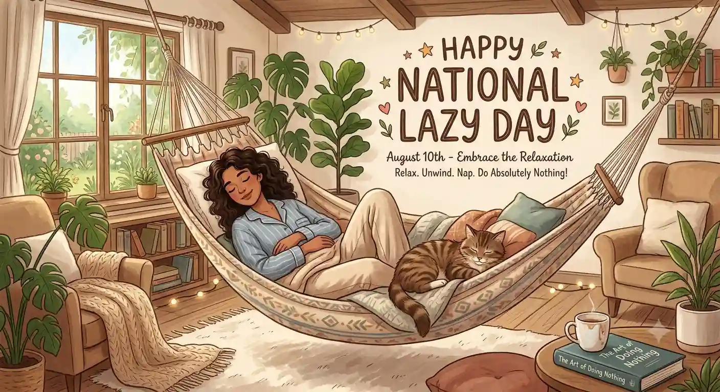 National Lazy Day Wishes