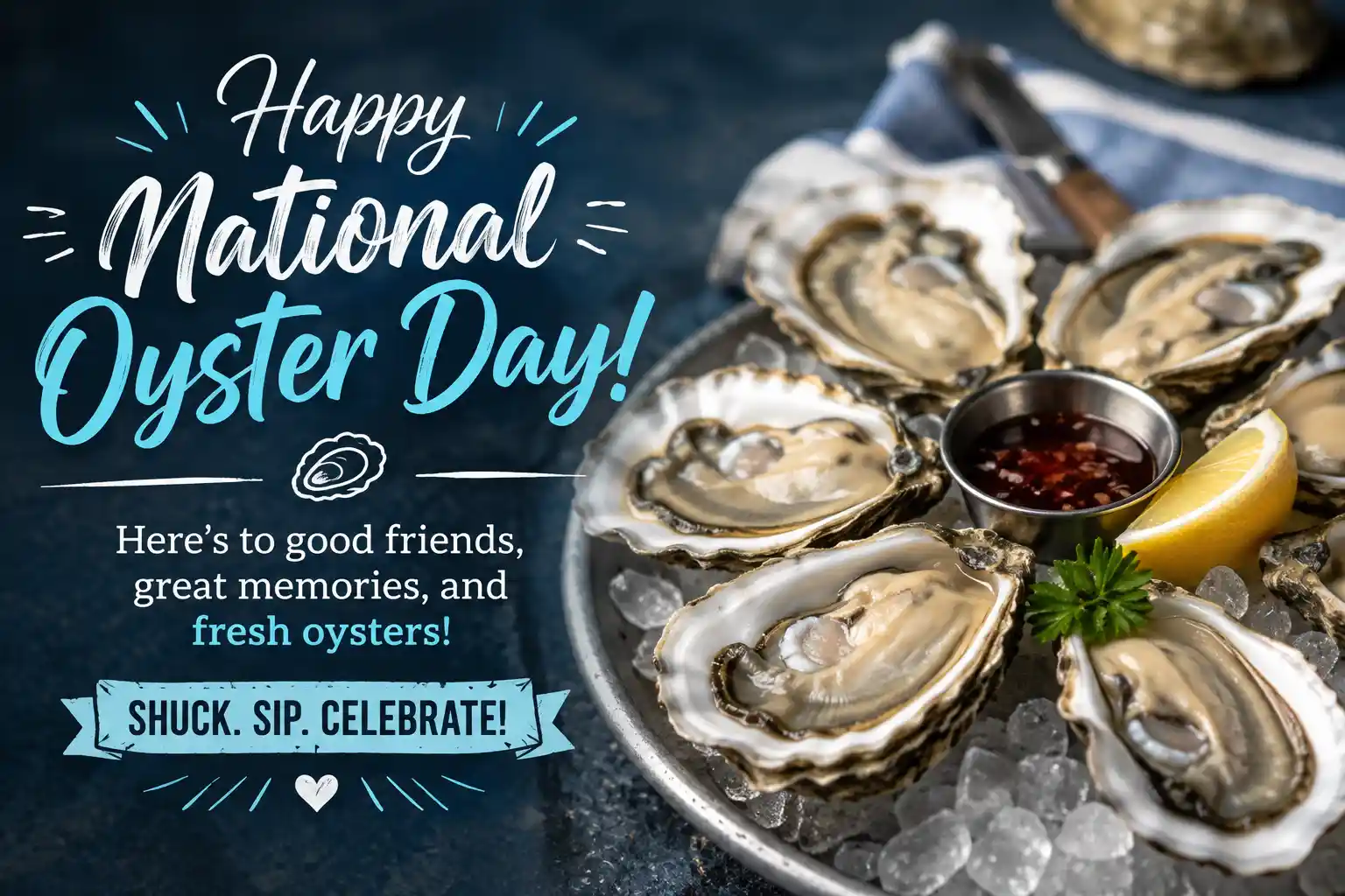 National Oyster Day Wishes