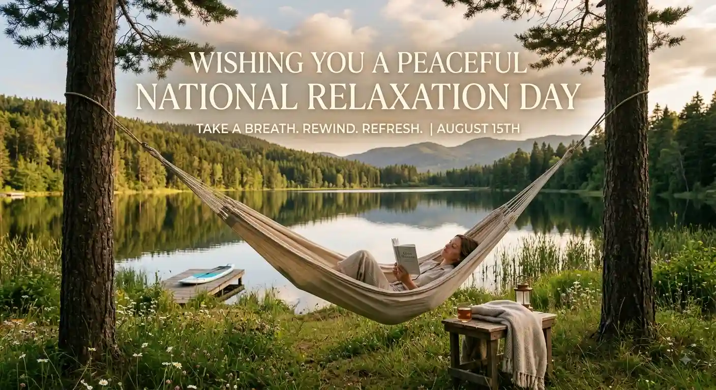 National Relaxation Day Wishes