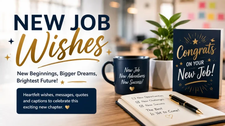 New Job Wishes