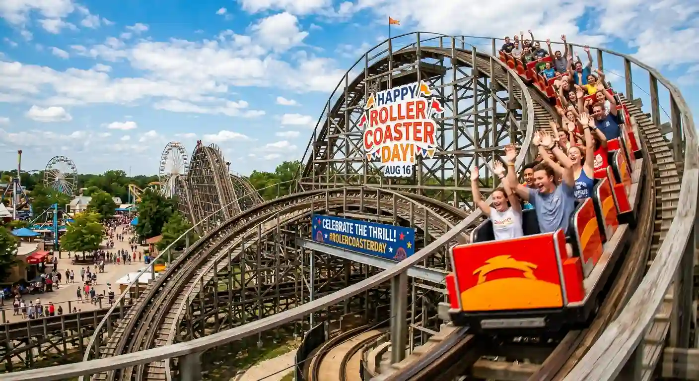 Roller Coaster Day Wishes