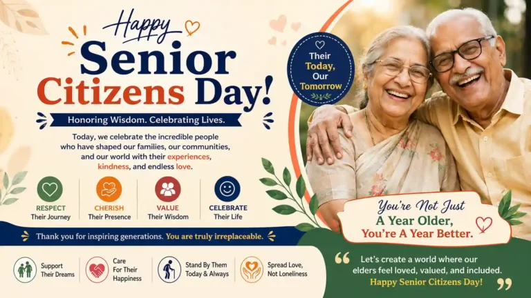 Senior Citizens Day Wishes