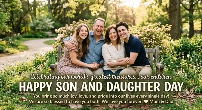 Son and Daughter Day Wishes
