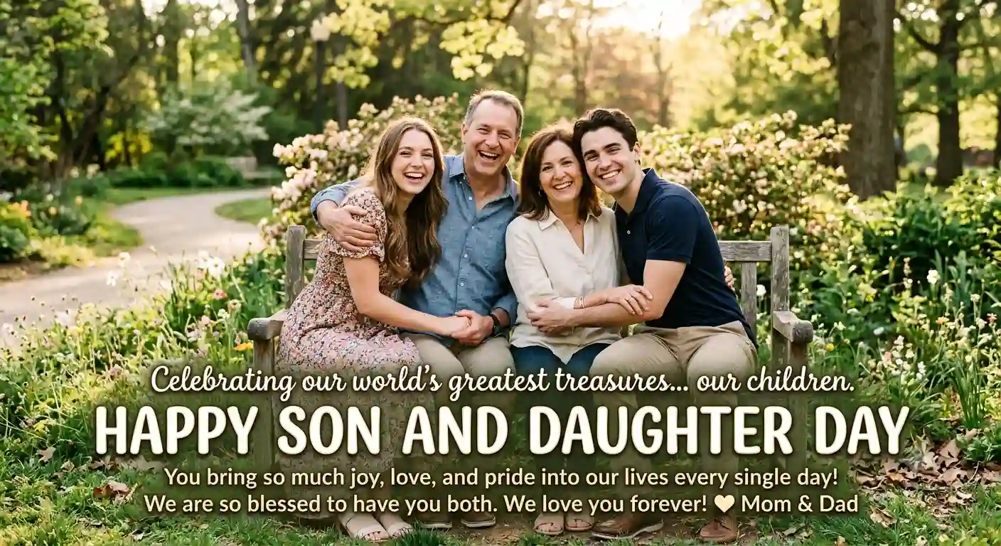 Son and Daughter Day Wishes