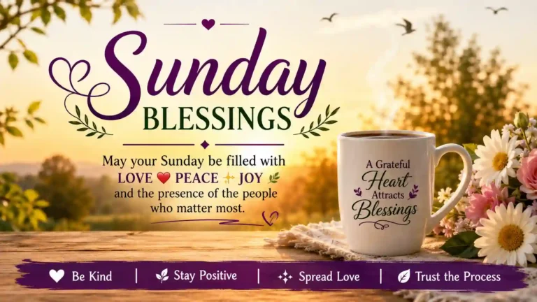 Sunday Blessings