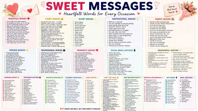 Sweet Messages