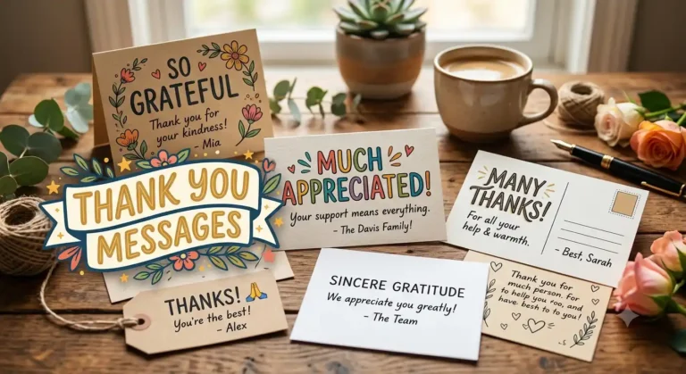 Thank You Messages