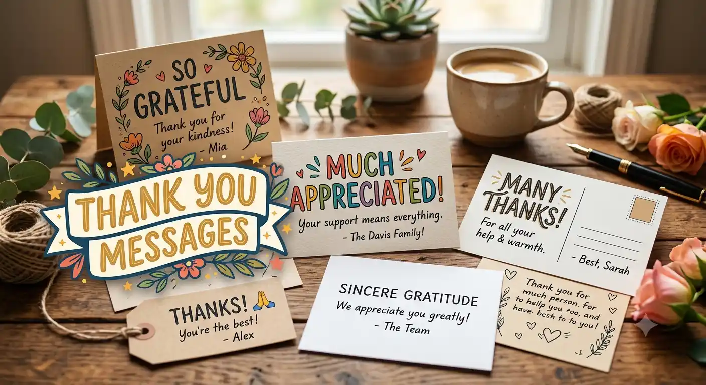 Thank You Messages