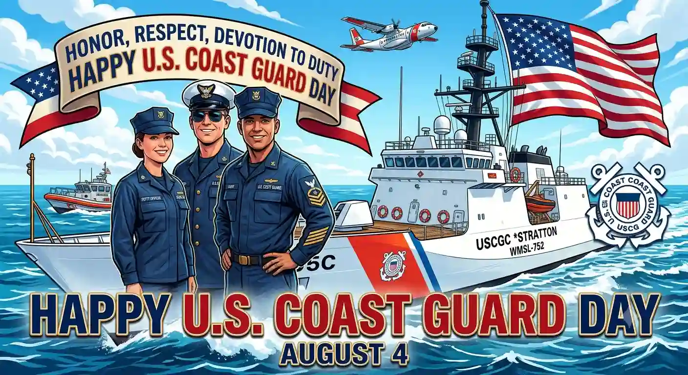 U.S. Coast Guard Day Wishes