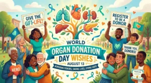 World Organ Donation Day Wishes