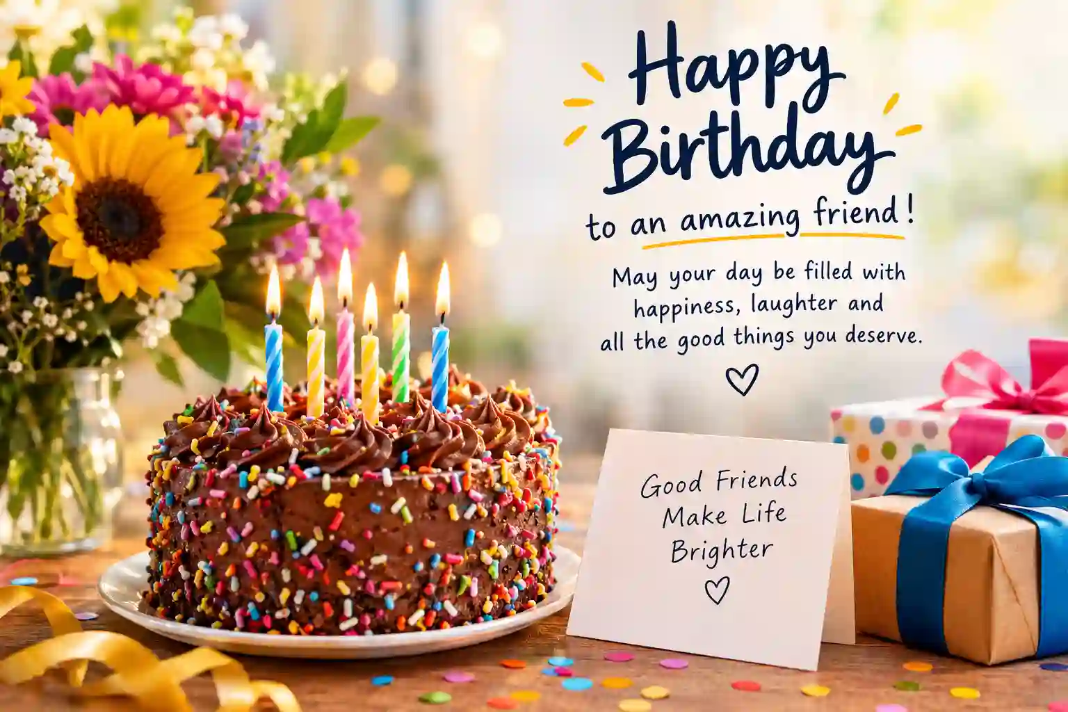 Birthday Wishes for Friend