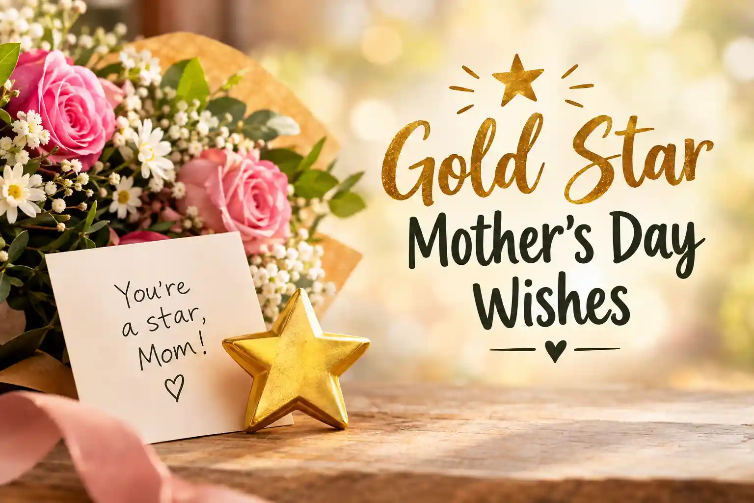 Gold Star Mother's Day Wishes