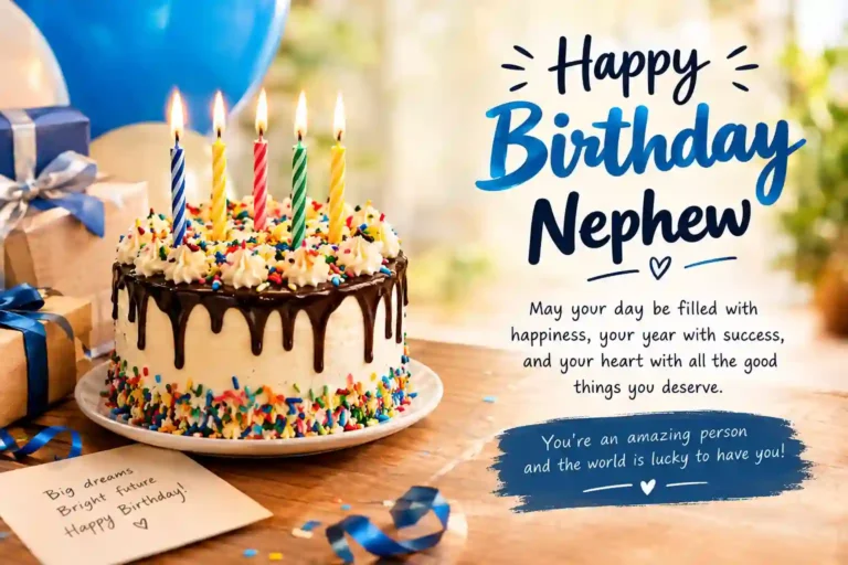 Happy Birthday Nephew Wishes