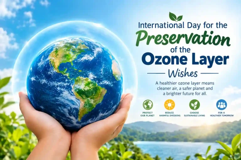 International Day for the Preservation of the Ozone Layer Wishes