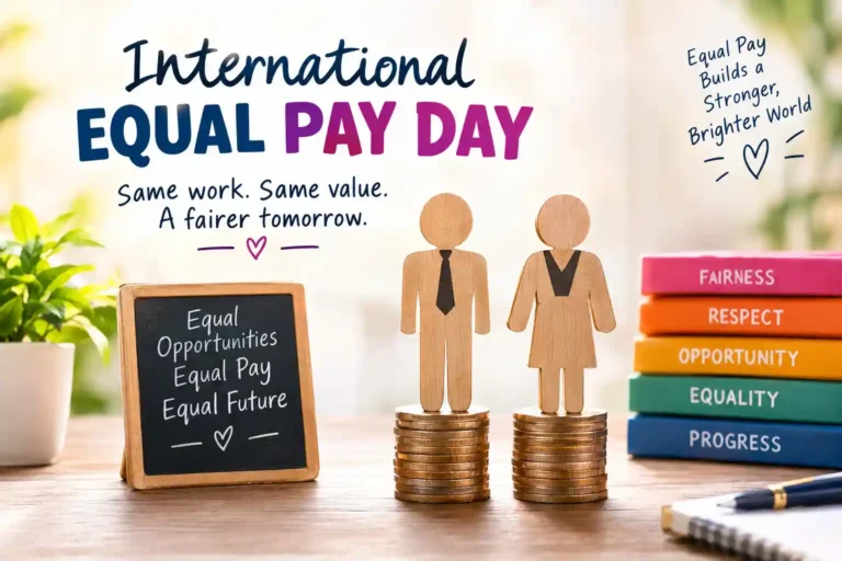 International Equal Pay Day Wishes