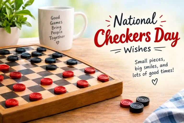 National Checkers Day Wishes