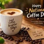 National Coffee Day Wishes