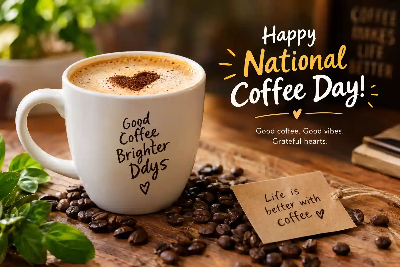 National Coffee Day Wishes