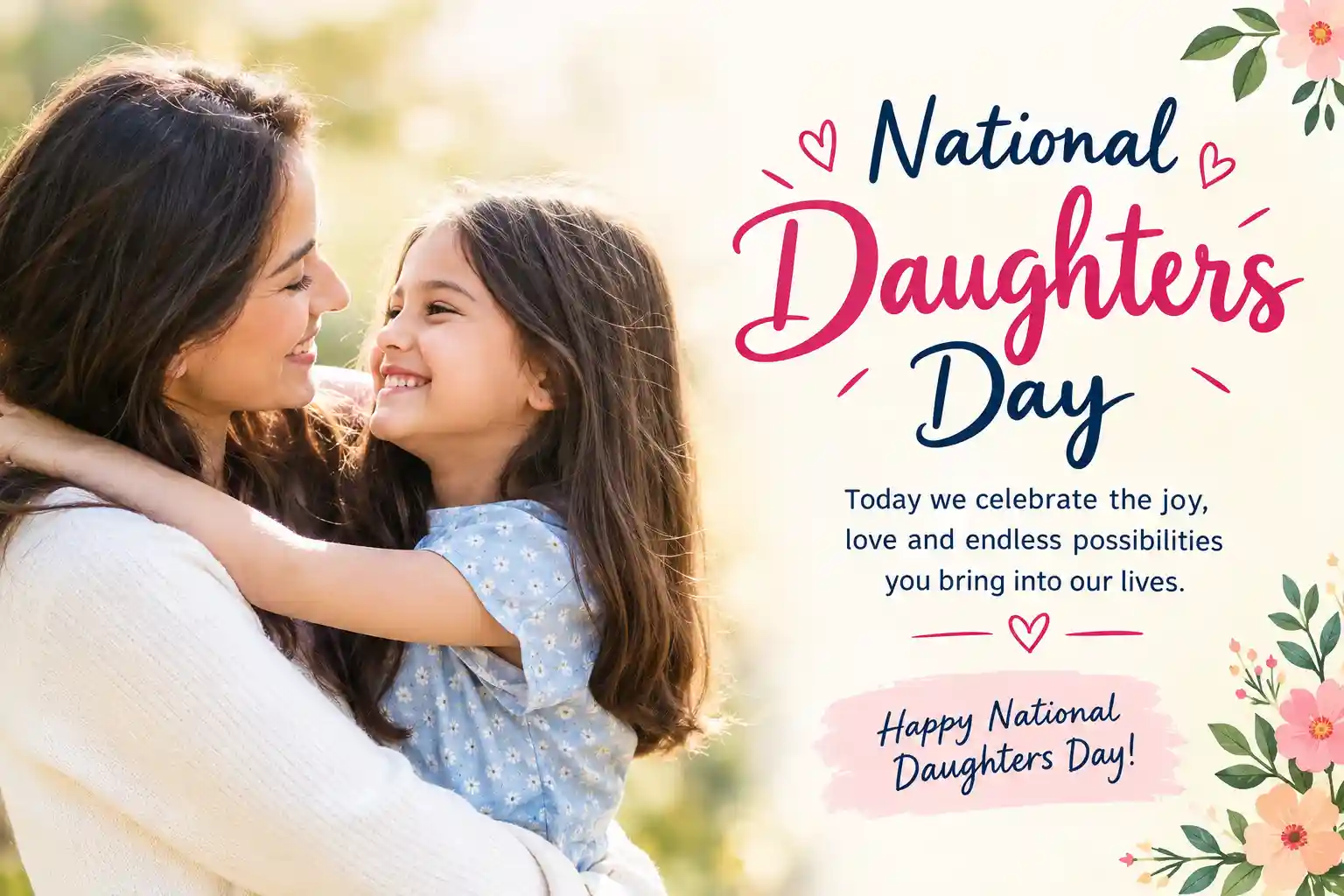National Daughters Day Wishes