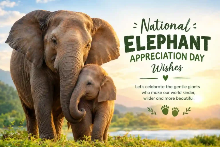 National Elephant Appreciation Day Wishes