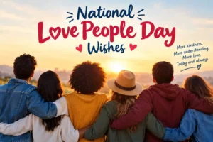 National Love People Day Wishes