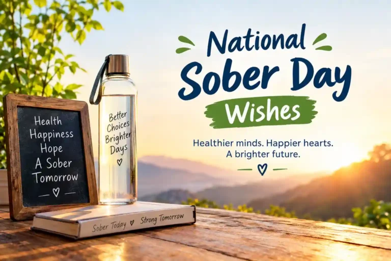 National Sober Day Wishes