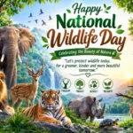 National Wildlife Day Wishes