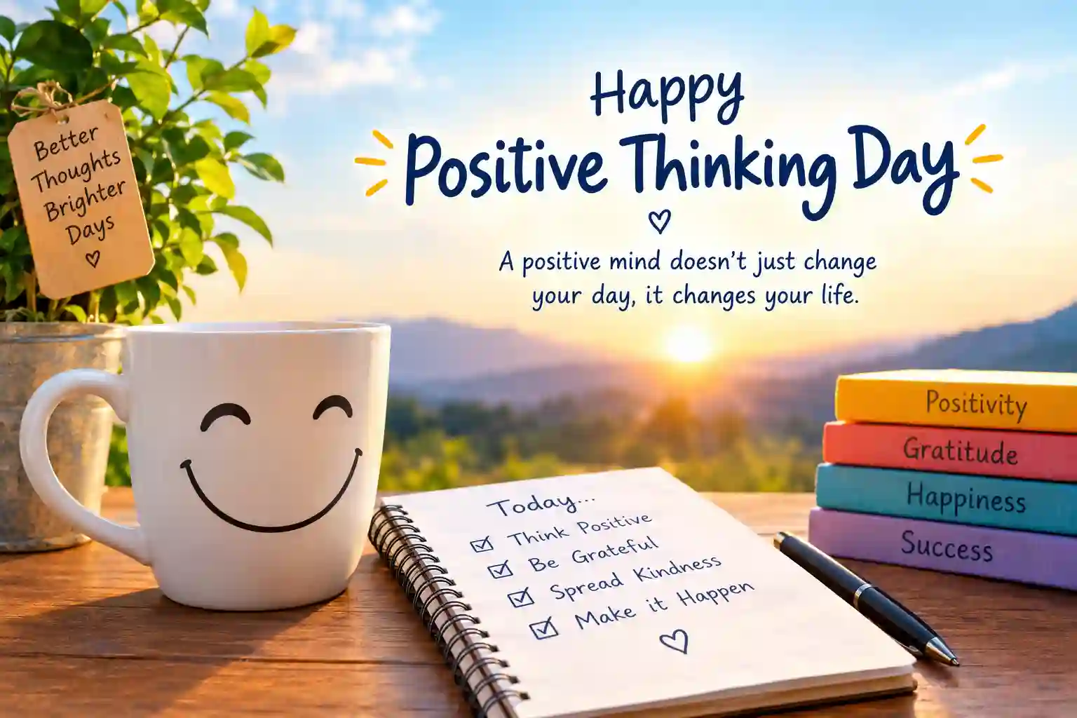 Positive Thinking Day Wishes