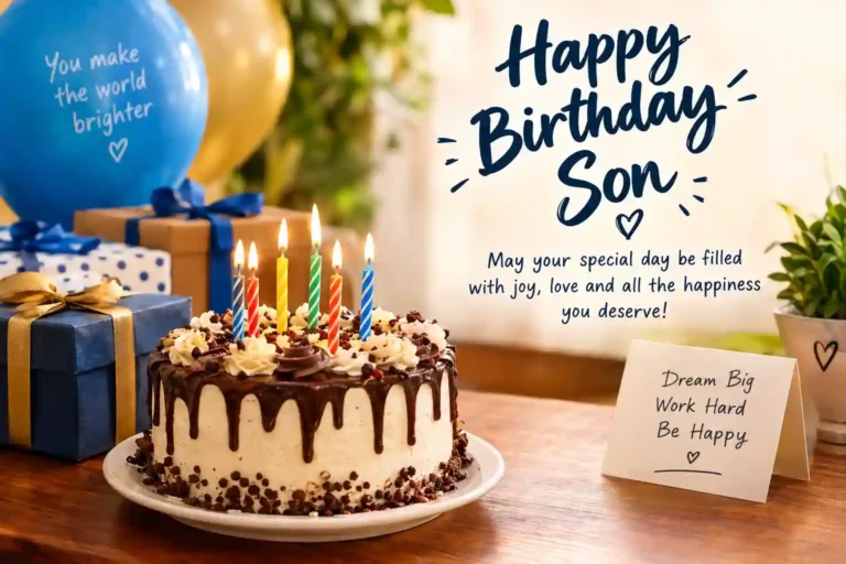 Happy Birthday Son Wishes