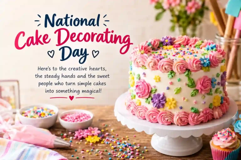 National Cake Decorating Day Wishes