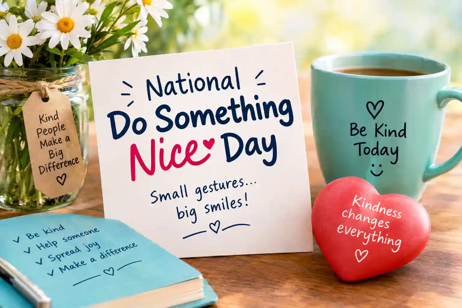 National Do Something Nice Day Wishes