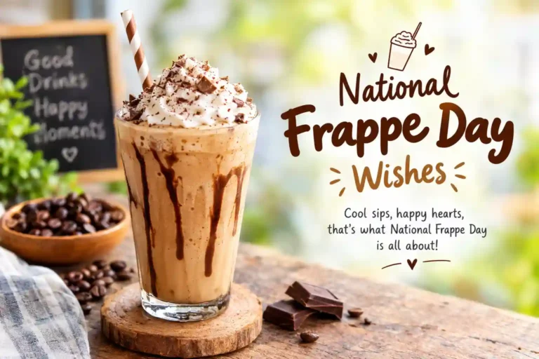 National Frappe Day Wishes